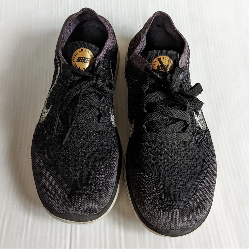 NIKE Free RN Flyknit 2018 Black Running Shoes Sneakers